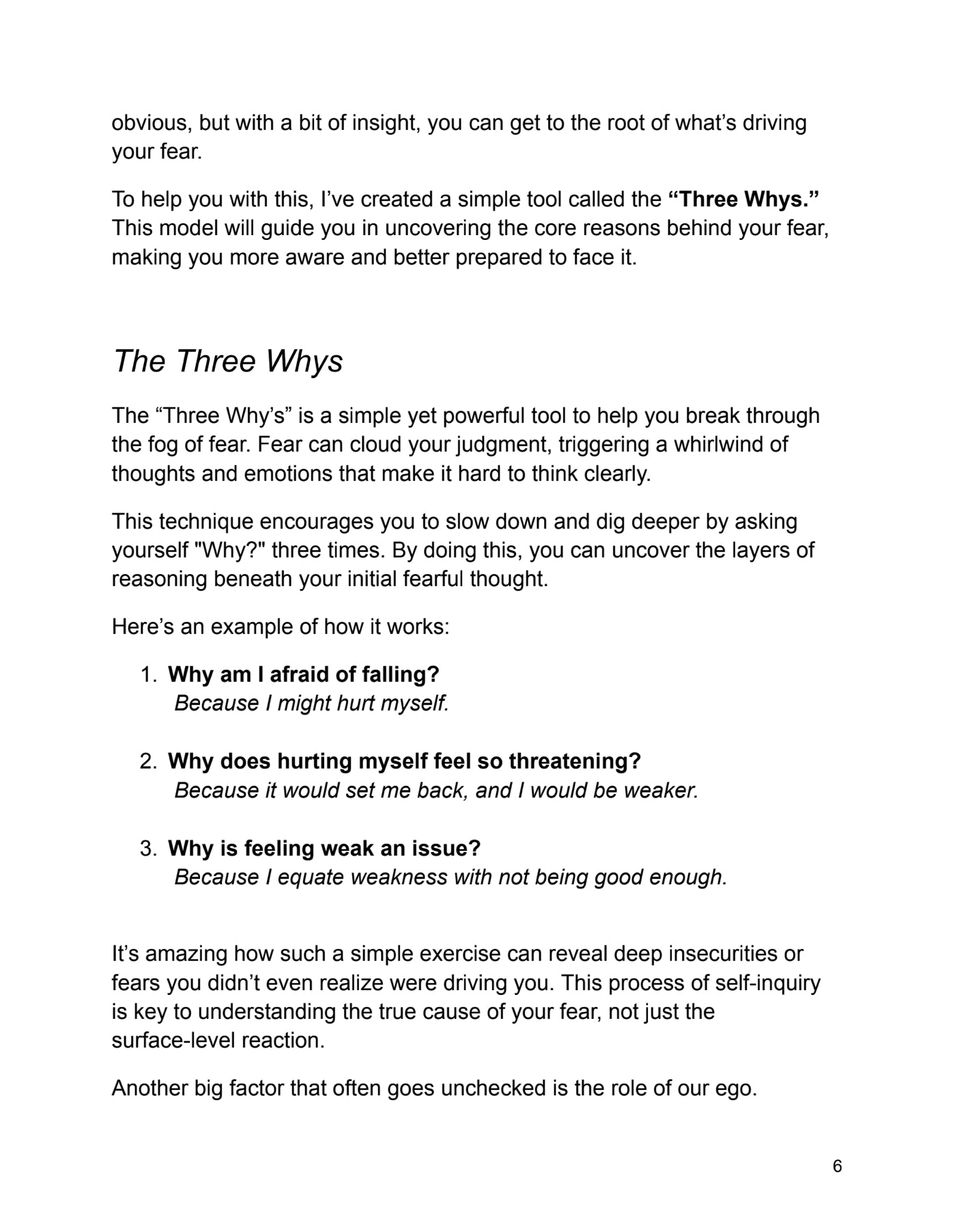 The Unburdened Climber- By Noah Brown